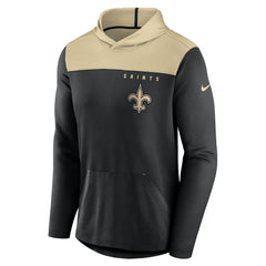 New Orleans Saints Fan Gear Pullover Hoodie - Black Hoodies
