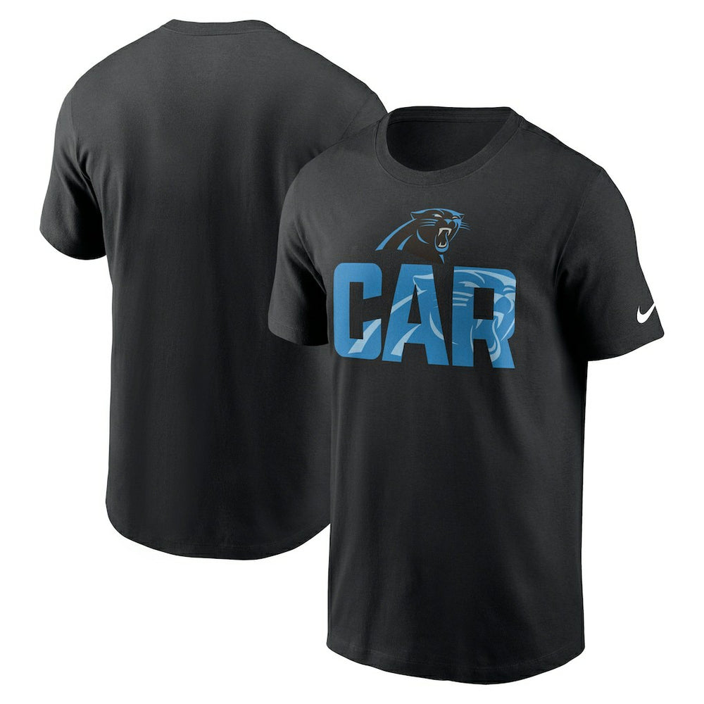 Carolina Panthers Local Essential T-Shirt - Black T-shirts