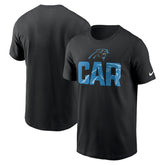 Carolina Panthers Local Essential T-Shirt - Black T-shirts