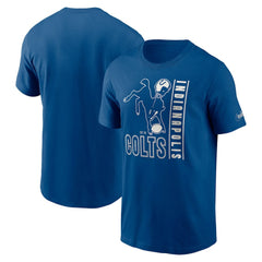 Indianapolis Colts Lockup Essential T-Shirt - Royal T-shirts