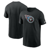 Tennessee Titans Logo Essential T-Shirt - Black T-shirts