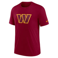 Washington Commanders Rewind Logo Tri-Blend T-Shirt - Burgundy T-shirts