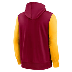 Washington Commanders Performance Full-Zip Hoodie - Burgundy Hoodies