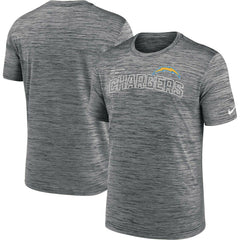 Los Angeles Chargers Velocity Arch Performance T-Shirt - Anthracite T-shirts