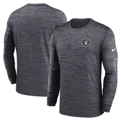 Las Vegas Raiders Velocity Long Sleeve T-Shirt - Black T-shirts