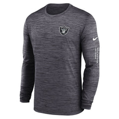 Las Vegas Raiders Velocity Long Sleeve T-Shirt - Black T-shirts
