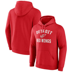 Detroit Red Wings Victory Arch Pullover Hoodie - Red | US 5093602