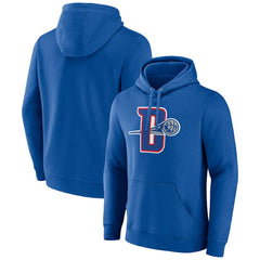Detroit Pistons Alternate Logo Pullover Hoodie Royal