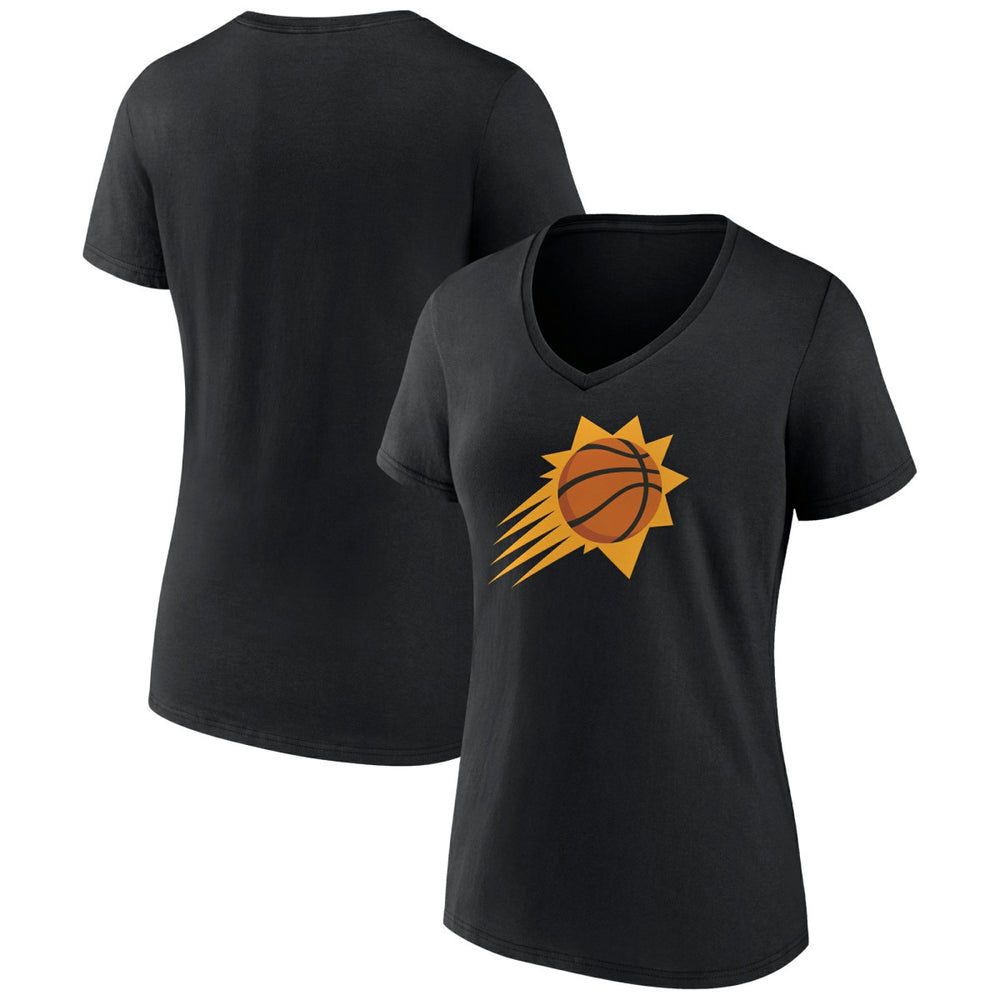Phoenix Suns Women's Alternate Logo V-Neck T-Shirt Black