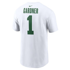 Ahmad Sauce Gardner New York Jets Legacy Player Name & Number T-Shirt - White T-shirts