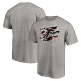 Atlanta Falcons True Color T-Shirt - Heather Gray T-shirts