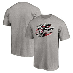 Atlanta Falcons True Color T-Shirt - Heather Gray T-shirts