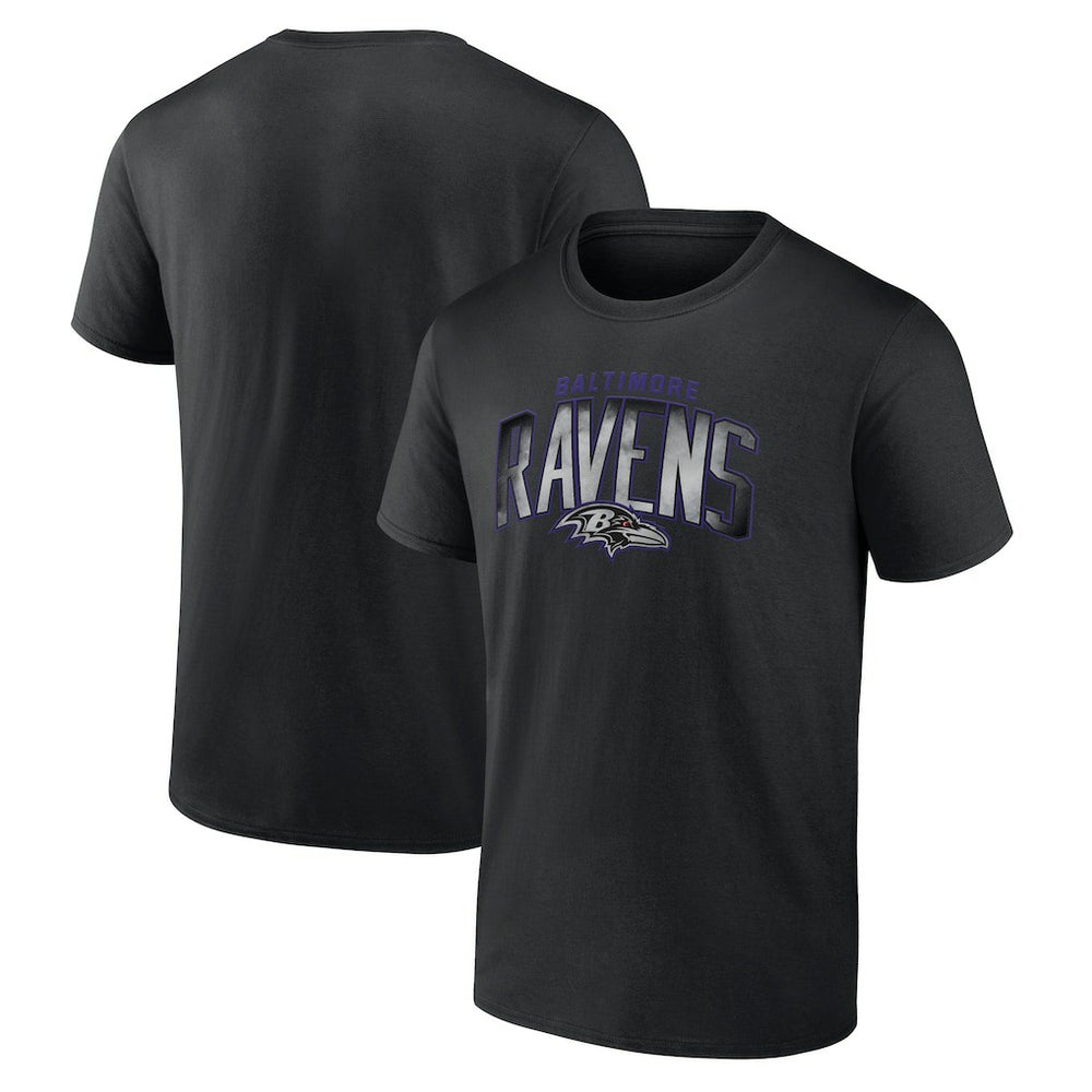 Baltimore Ravens Smoke Arch T-Shirt - Black T-shirts