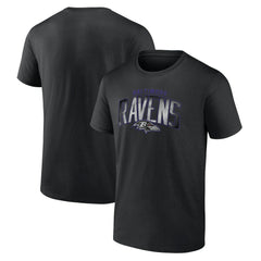 Baltimore Ravens Smoke Arch T-Shirt - Black T-shirts