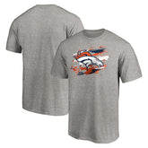 Denver Broncos True Color T-Shirt - Heather Gray T-shirts