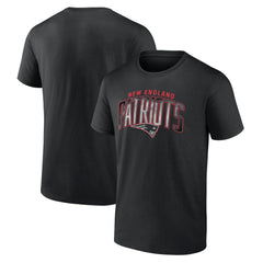 New England Patriots Smoke Arch T-Shirt - Black T-shirts