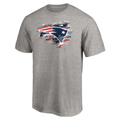 New England Patriots True Color T-Shirt - Heather Gray T-shirts