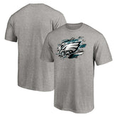 Philadelphia Eagles True Color T-Shirt - Heather Gray T-shirts