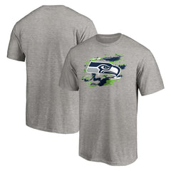 Seattle Seahawks True Color T-Shirt - Heather Gray T-shirts