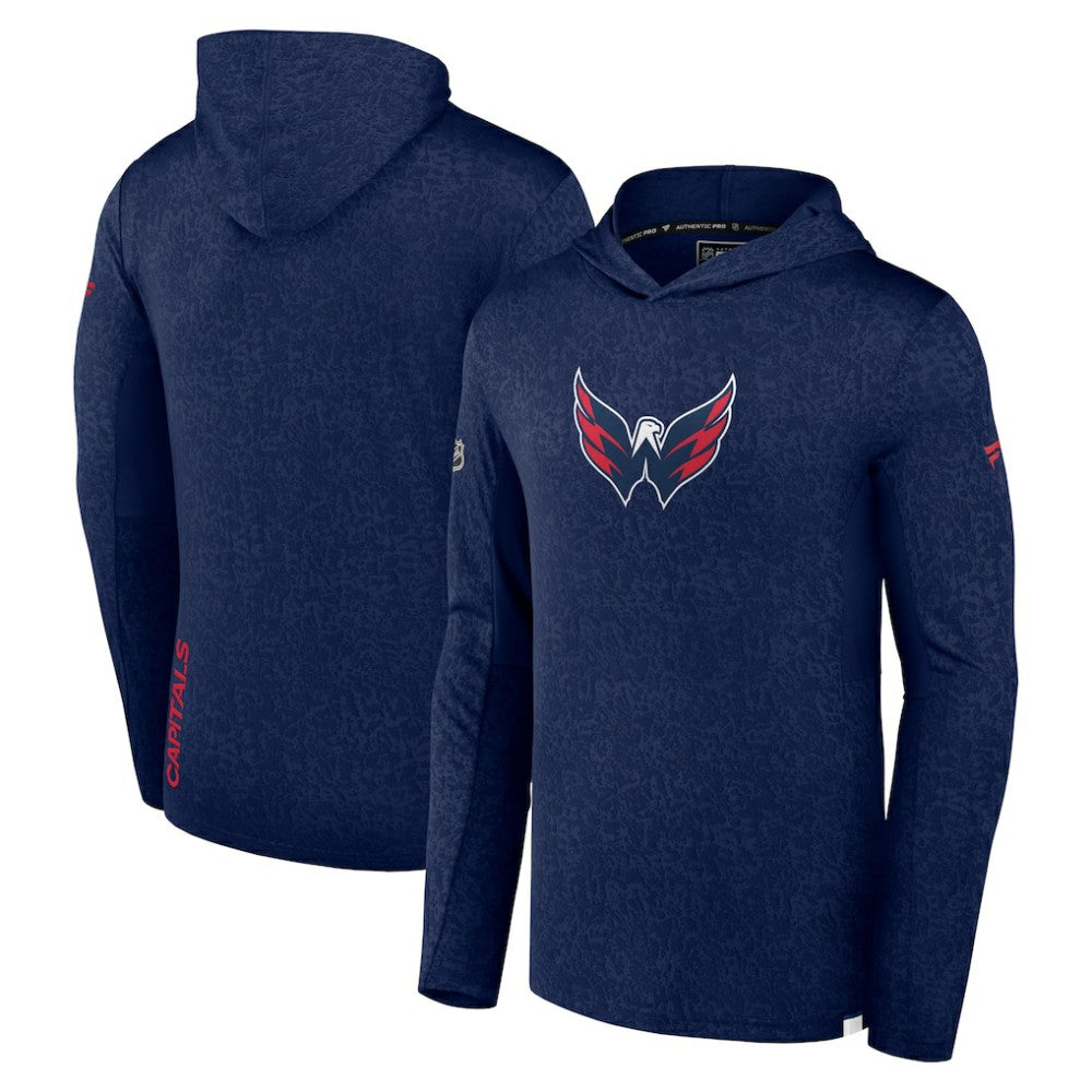 Washington Capitals Fanatics Authentic Pro Lightweight Pullover Hoodie - Navy | US 5100825