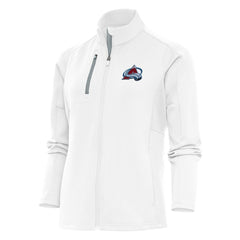 Colorado Avalanche Antigua Women's Team Logo Generation Full-Zip Jacket - White | US 5104530