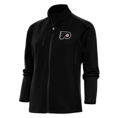 Philadelphia Flyers Antigua Women's Team Logo Generation Full-Zip Jacket - Black | US 5104567
