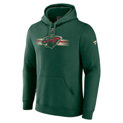 Minnesota Wild Fanatics Authentic Pro Secondary Pullover Hoodie - Green | US 5104917