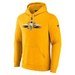 Pittsburgh Penguins Fanatics Authentic Pro Secondary Pullover Hoodie - Gold | US 5104922