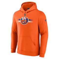 New York Islanders Fanatics Authentic Pro Secondary Pullover Hoodie - Orange | US 5104977