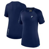 St. Louis Blues Fanatics Women's Authentic Pro Tech T-Shirt - Navy | US 5105763