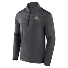 Vegas Golden Knights Fanatics Authentic Pro Quarter-Zip Pullover Top - Heather Charcoal | US 5105863