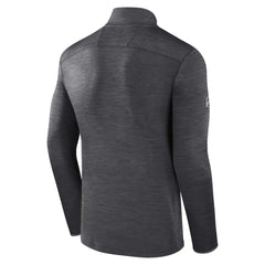 Vegas Golden Knights Fanatics Authentic Pro Quarter-Zip Pullover Top - Heather Charcoal | US 5105863