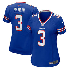 Damar Hamlin Buffalo Bills Women's Game Jersey - Royal Jerseys