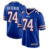 Ryan Van Demark Buffalo Bills Game Player Jersey - Royal Jerseys