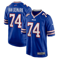 Ryan Van Demark Buffalo Bills Game Player Jersey - Royal Jerseys