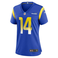 Cobie Durant Los Angeles Rams Women's Game Player Jersey - Royal Jerseys