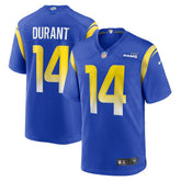 Cobie Durant Los Angeles Rams Game Player Jersey - Royal Jerseys