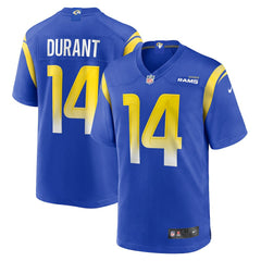 Cobie Durant Los Angeles Rams Game Player Jersey - Royal Jerseys