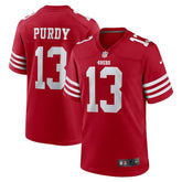Brock Purdy San Francisco 49ers Game Player Jersey - Scarlet Jerseys