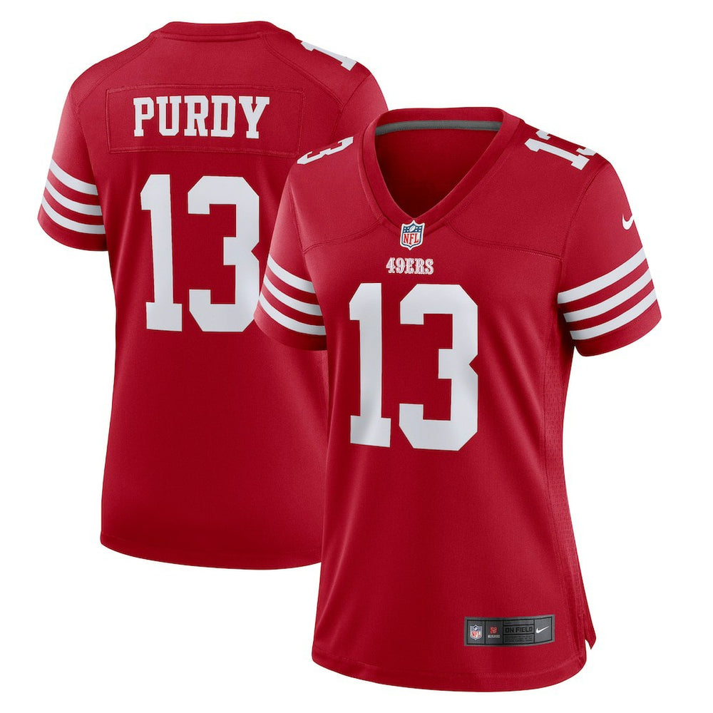 Brock Purdy San Francisco 49ers Women's Player Jersey - Scarlet Jerseys