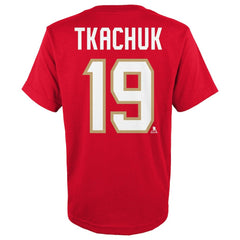 Matthew Tkachuk Florida Panthers Youth Player Name & Number T-Shirt - Red | US 5111193