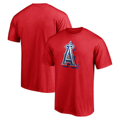 Los Angeles Angels Red White and Team T-Shirt - Red T-shirts