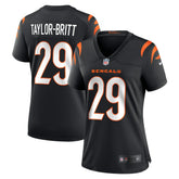 Cam Taylor-Britt Cincinnati Bengals Women's Game Player Jersey - Black Jerseys
