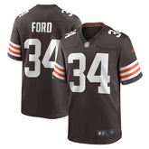 Jerome Ford Cleveland Browns Game Player Jersey - Brown Jerseys