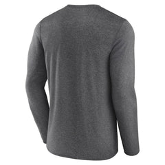 San Jose Sharks Fanatics Special Edition 2.0 Scoring Chance Long Sleeve T-Shirt - Heather Charcoal | US 5114149