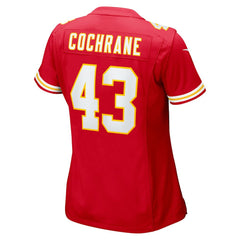 Jack Cochrane Kansas City Chiefs Women's Game Player Jersey - Red Jerseys