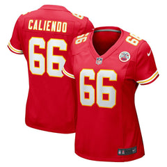 Mike Caliendo Kansas City Chiefs Women's Game Player Jersey - Red Jerseys