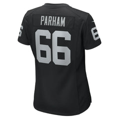 Dylan Parham Las Vegas Raiders Women's Game Player Jersey - Black Jerseys