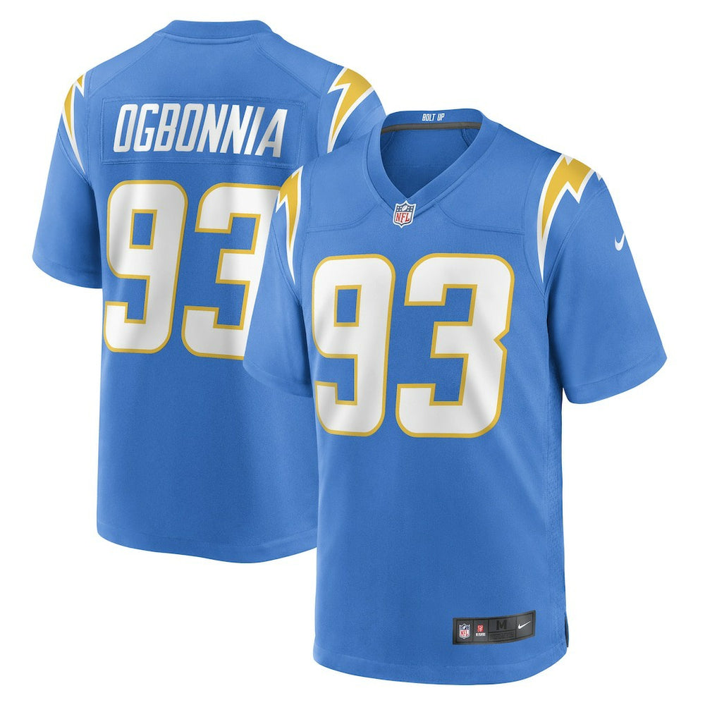 Otito Ogbonnia Los Angeles Chargers Game Player Jersey - Powder Blue Jerseys