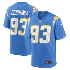 Otito Ogbonnia Los Angeles Chargers Game Player Jersey - Powder Blue Jerseys